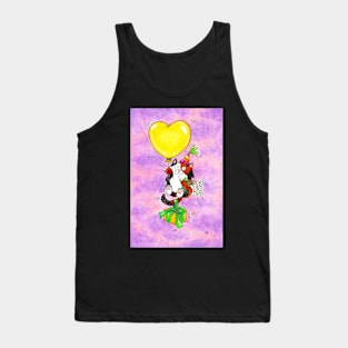 Happy Birthday Calico Cat Tank Top